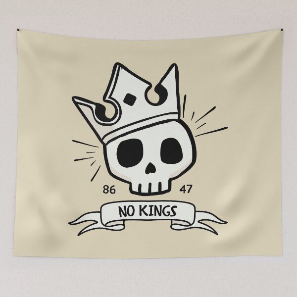 Item preview, NO KINGS designed and sold by DesignCollectiv.