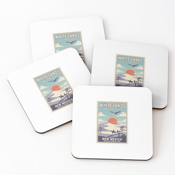 Item preview, White Sands National Park New Mexico Vintage Travel Souvenir designed and sold by LittleArij.