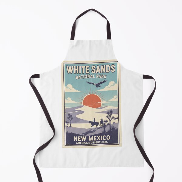 Item preview, White Sands National Park New Mexico Vintage Travel Souvenir designed and sold by LittleArij.
