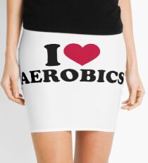 I love Aerobics Mini Skirt