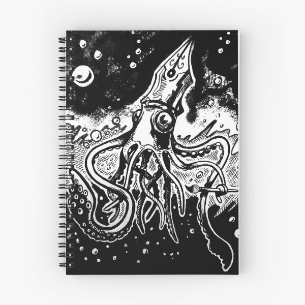 Item preview, Squid Ink [original black and white] designed and sold by Matt Sooby.