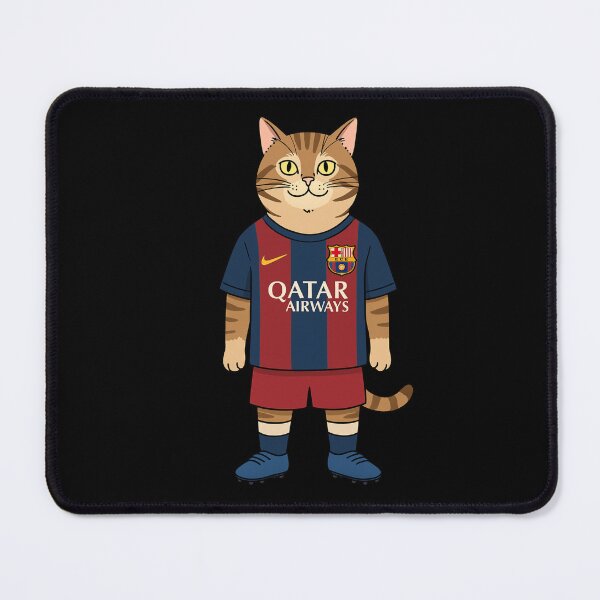 Item preview, The Cat from The Feline Passion for Football and Barça designed and sold by JerboT-shirt.