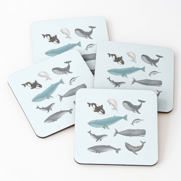 Item preview, Cute Illustrated Whales Pack designed and sold by Those Pencil Shavings.