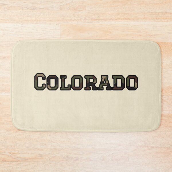 Item preview, Colorado Camo Typography – Rugged Outdoor Military Style Design designed and sold by Long Family Gifts.