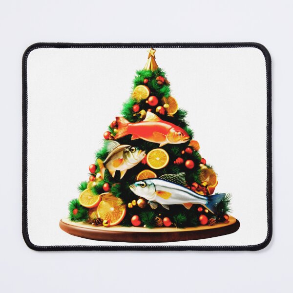Item preview, Fish Christmas Tree for Gourmets. designed and sold by Zofia Sosnecka.