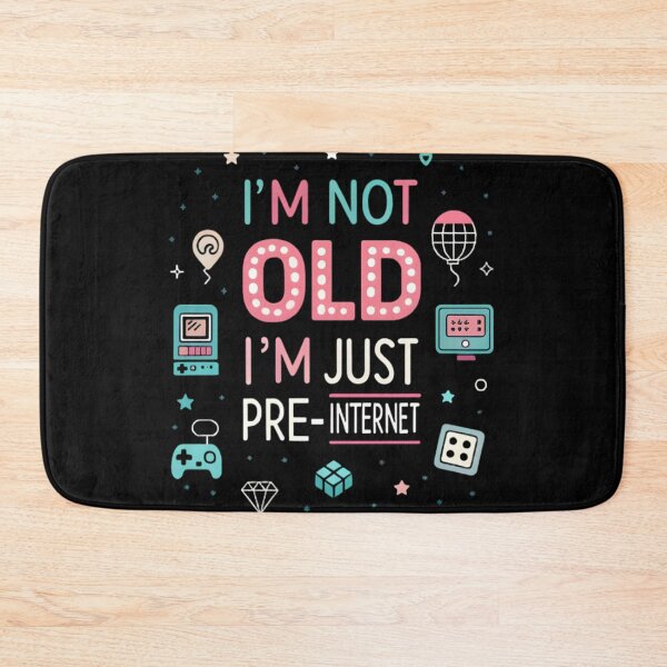 Item preview, I’m Not Old, I’m Just Pre-Internet – Retro Pixel Nostalgia T-Shirt designed and sold by SaicoGN.