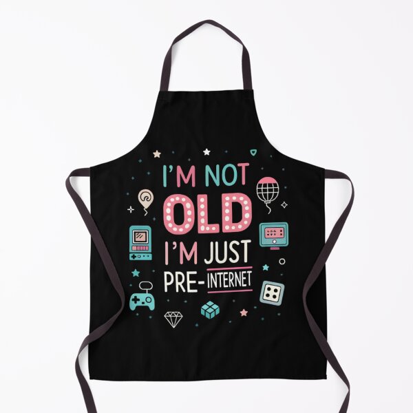 Item preview, I’m Not Old, I’m Just Pre-Internet – Retro Pixel Nostalgia T-Shirt designed and sold by SaicoGN.