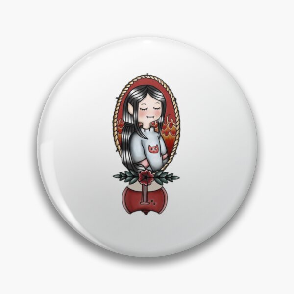 Item preview, Vampire Girl with Fiery Heart designed and sold by kyokyyosei.