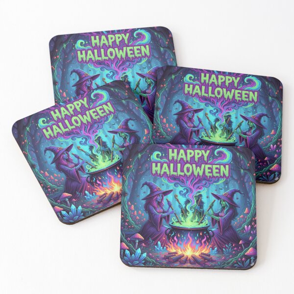 Item preview, Feliz Halloween designed and sold by 3free3street - Neon & Graffiti Digital Art.