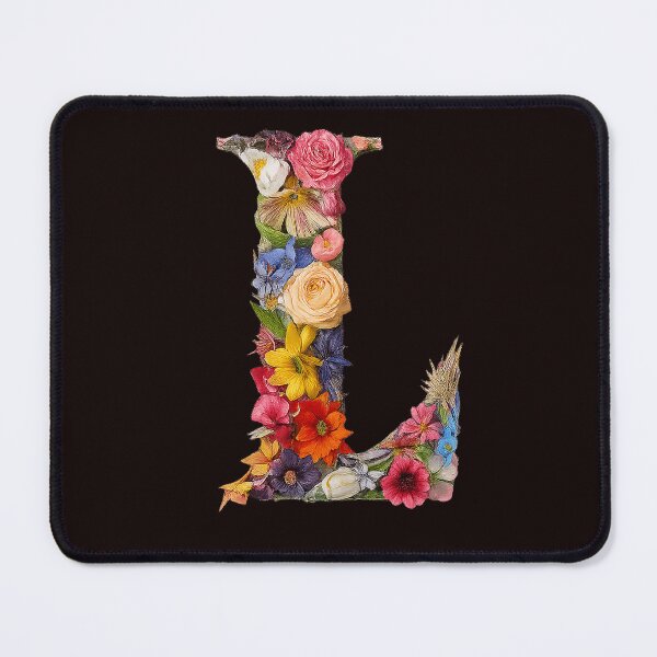 Item preview, Floral Letter L – Vibrant Botanical Monogram Art designed and sold by Mirkoniart.