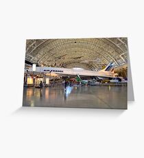 *CONCORDE AIR FRANCE* Greeting Card
