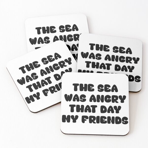 Item preview, The Sea Was Angry That Day My Friends Funny Saying Tv Show Seinfeld designed and sold by HumansStuck12.