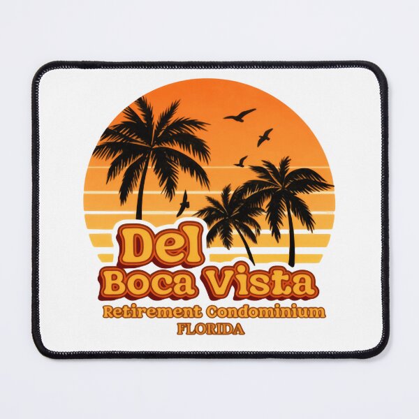 Item preview, Del Boca Vista Retirement Condominium Florida Retro Sunset Coconut Trees Iconic Laughs Seinfeld designed and sold by HumansStuck12.