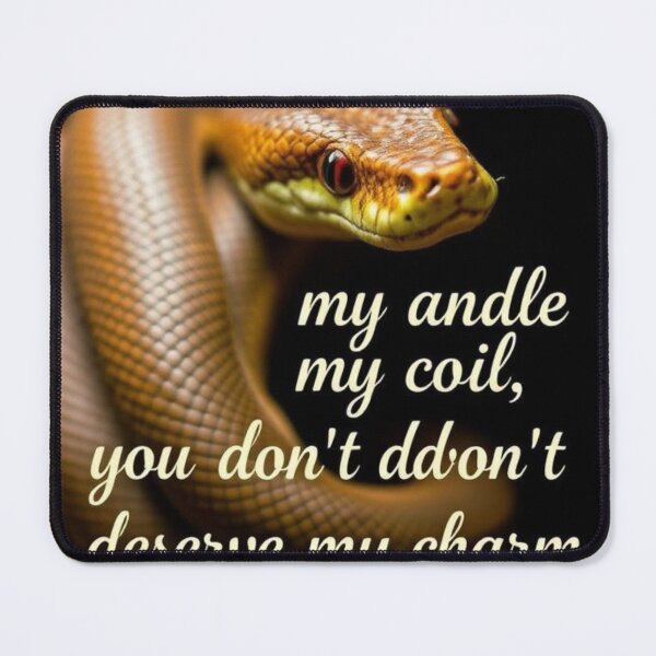 Item preview, Snake//If you can’t handle my coil, you don’t deserve my charm designed and sold by SSMC DREAM DESIGN.