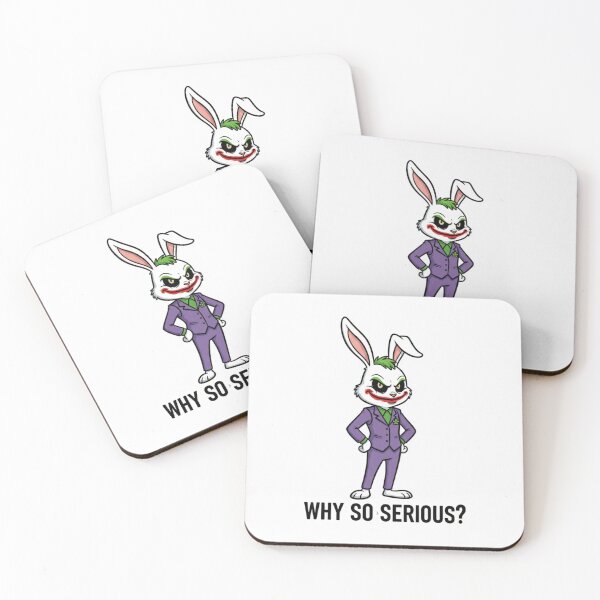 Item preview, Grumpy Rabbit Joker designed and sold by FablabArt.