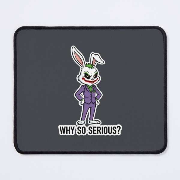 Item preview, Grumpy Rabbit Joker designed and sold by FablabArt.