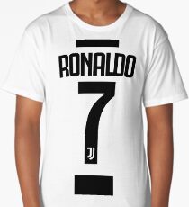 Ronaldo 7 CR7 Juve Fans Long T-Shirt