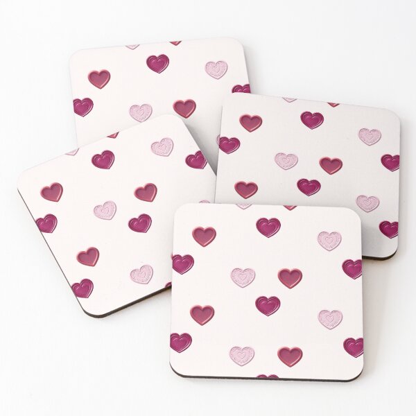 Item preview, Pink Heart Seal Wax Sticker Set | Romantic Aesthetic Wax Seal Stickers designed and sold by ItGirlTheraphy.