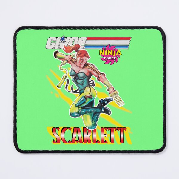 Item preview, SCARLETT 93 gi joe ninja force 90s toy design designed and sold by JinxsGarage.