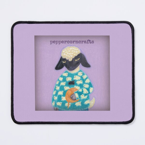 Item preview, Lea the Lamb Logo designed and sold by peppercorncraft.