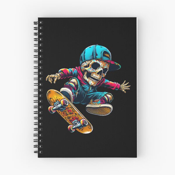Item preview, Graffiti Skull Boy on Skateboard designed and sold by tanondesign.