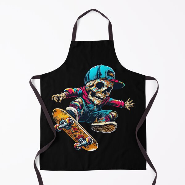 Item preview, Graffiti Skull Boy on Skateboard designed and sold by tanondesign.