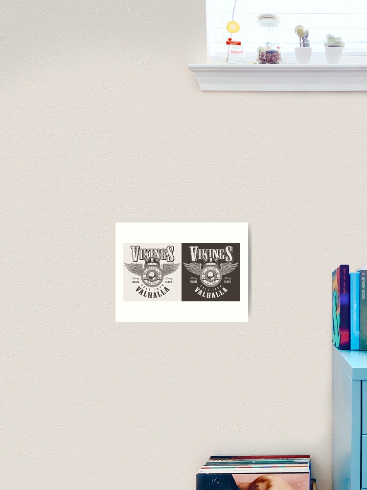 Thumbnail 2 von 3, Kunstdruck, Wikinger designt und verkauft von Ramonidaseal.
