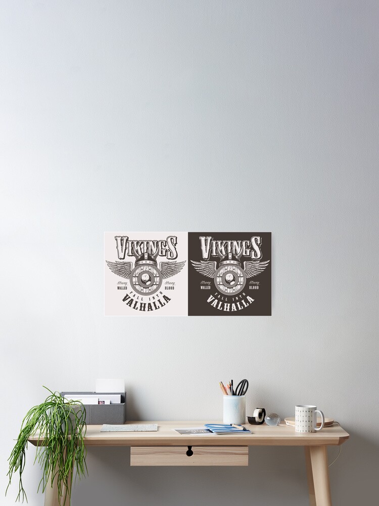 Thumbnail 2 of 3, Poster, vikings designed and sold by Ramonidaseal.