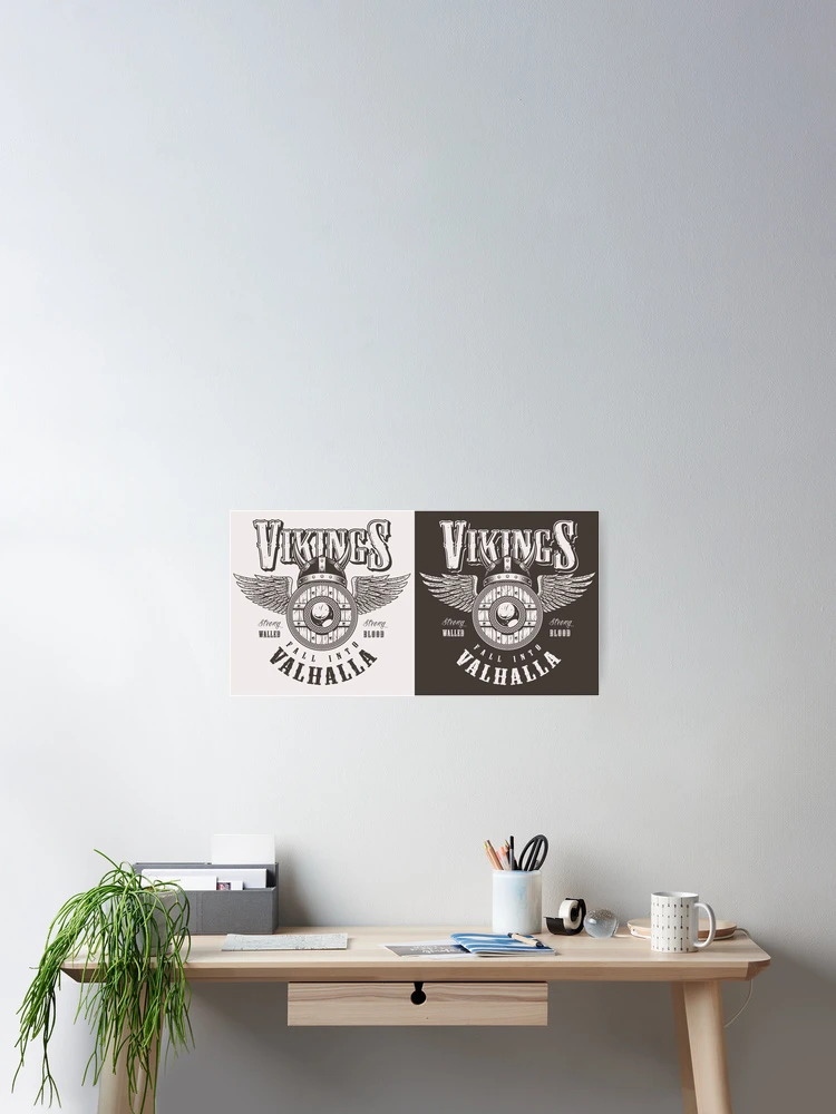 Thumbnail 2 of 3, Poster, vikings designed and sold by Ramonidaseal.