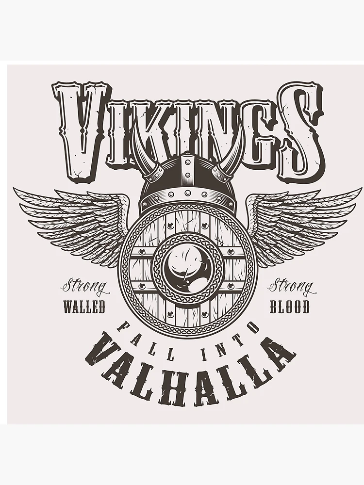 Thumbnail 4 of 4, Pillow, vikings designed and sold by Ramonidaseal.