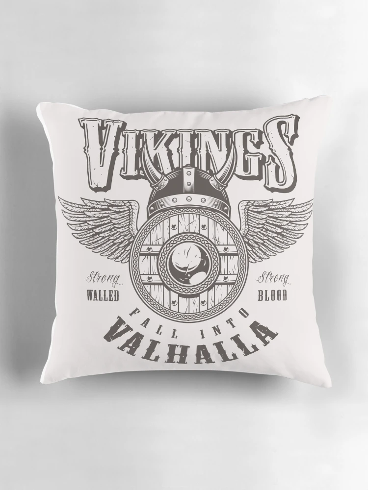 Thumbnail 3 of 4, Pillow, vikings designed and sold by Ramonidaseal.