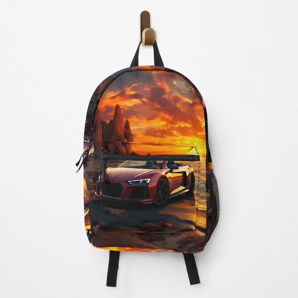 Item preview, Convertible Supercar Displayed On Beachside At Dramatic Sunset designed and sold by RevUpDesign.