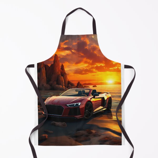Item preview, Convertible Supercar Displayed On Beachside At Dramatic Sunset designed and sold by RevUpDesign.