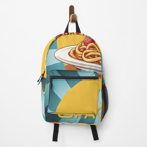 Item preview, Spaghetti Supreme: Retro Pop Pasta Power designed and sold by ForeverPrintsOK.