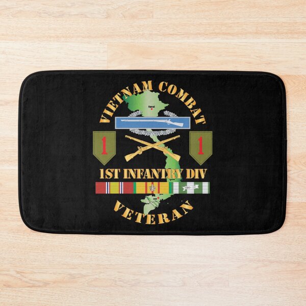 Item preview, Army - Vietnam Combat Infantry Veteran w 1st Inf Div SSI V1 designed and sold by Military Insignia Products.