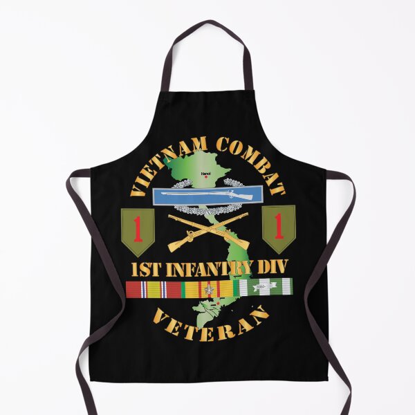 Item preview, Army - Vietnam Combat Infantry Veteran w 1st Inf Div SSI V1 designed and sold by Military Insignia Products.