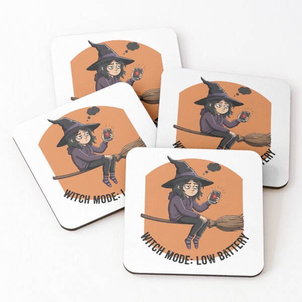 Item preview, Witch Mode: Low Battery designed and sold by DRAINEDDSGN.