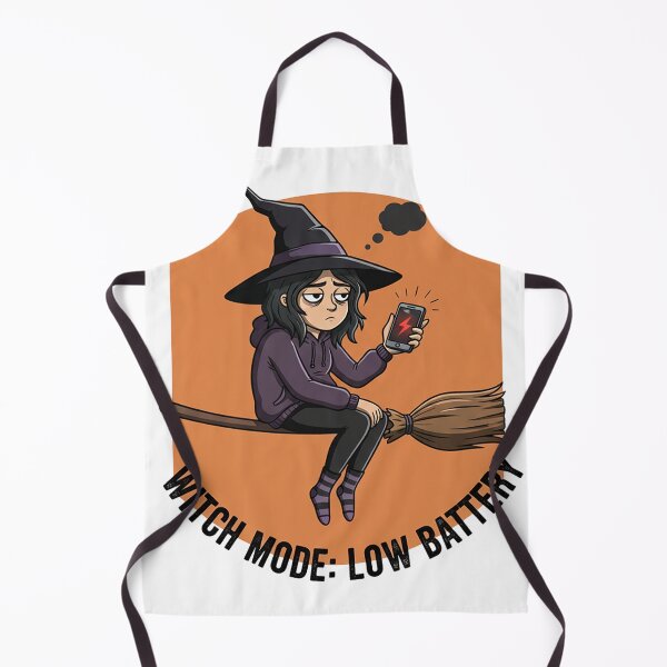Item preview, Witch Mode: Low Battery designed and sold by DRAINEDDSGN.