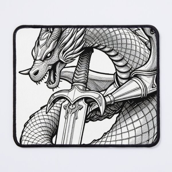 Item preview, Dragon With Sword! designed and sold by Vinaelly.