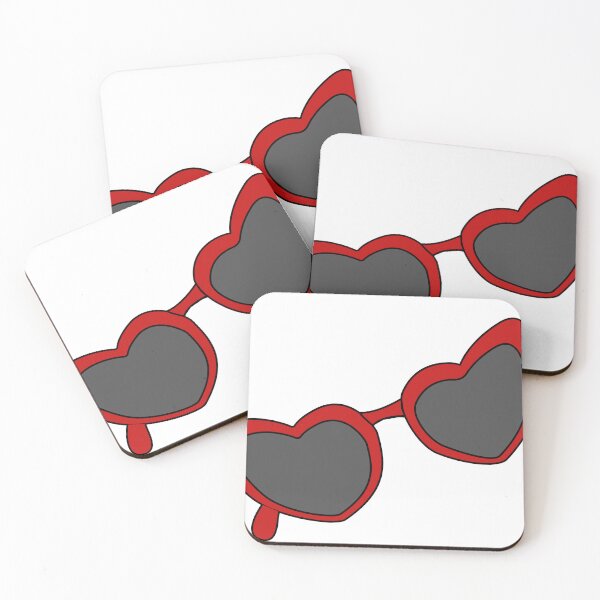 Item preview, Red Heart Shades designed and sold by Maddie Dyer.