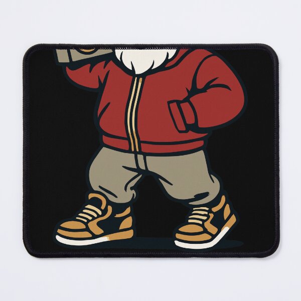 Item preview, Merry & Fly – Santa in hip-hop mode designed and sold by Wear The Sound.