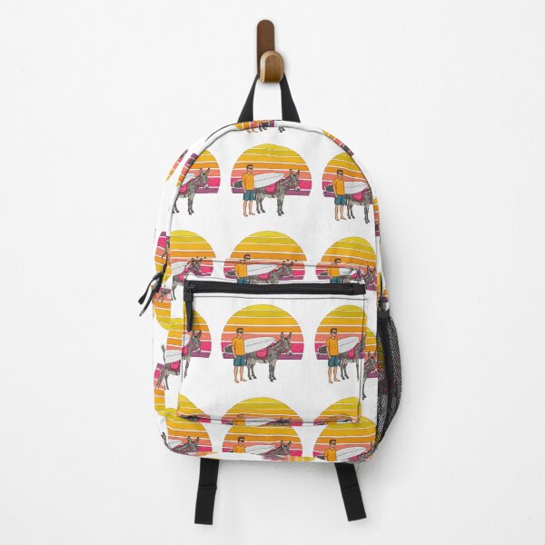 Item preview, Surfer Donkey Ocean Surf Beach Vintage Aesthetic designed and sold by TeeARTHY.
