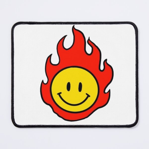 Item preview, Inferno Grin – Bold Pop Art Vibes designed and sold by StickerStudioHQ.