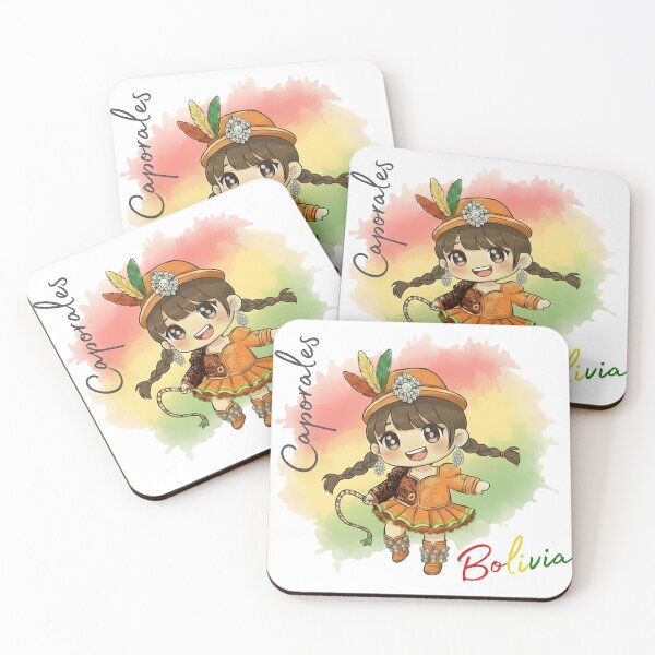 Item preview, Bolivia Caporal Folkloric Dance Cute Kawai Girl designed and sold by LaPaoTorres.