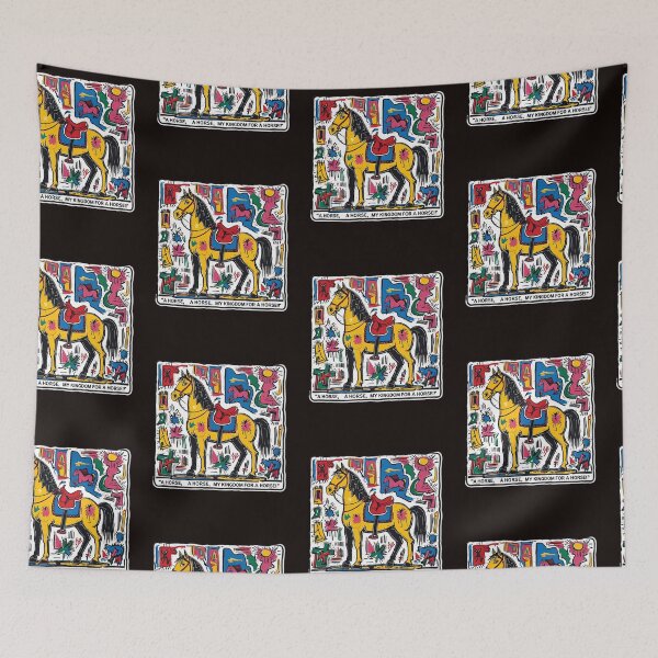 Item preview, "My kingdom for a horse." William Shakespeare's 'The Life and Death of King Richard III' designed and sold by Filologica.