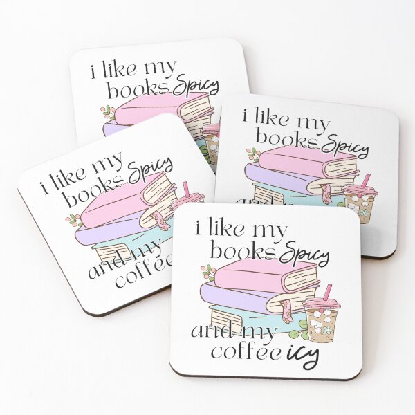 Item preview, I Like My Books Spicy And My Coffee Icy designed and sold by stephenflashart.