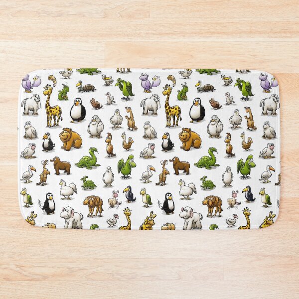 Item preview, Funny Assortment of Goofy Cartoon Birds and Animals designed and sold by Piotrek0001.
