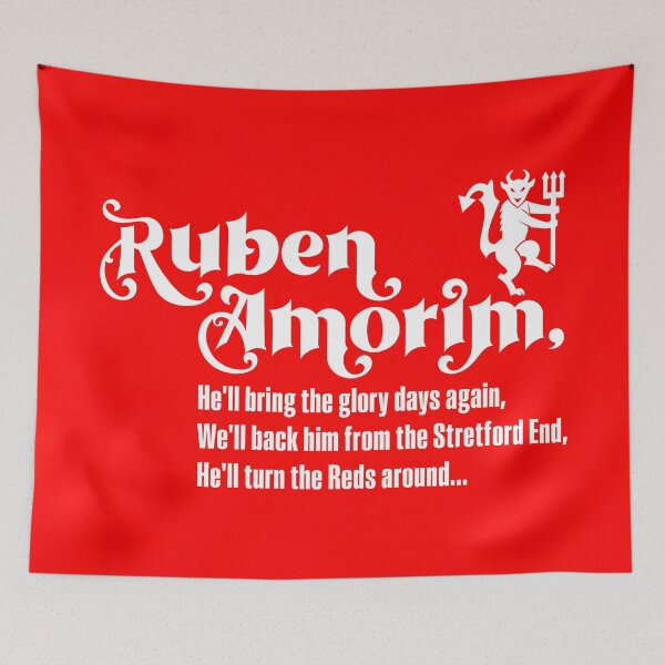 Item preview, Ruben Amorim - white on red designed and sold by DFA.
