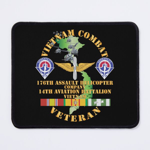 Item preview, Army - Vietnam Combat Veteran - 176th AHC w 14th Avn Bn - 1 designed and sold by Military Insignia Products.