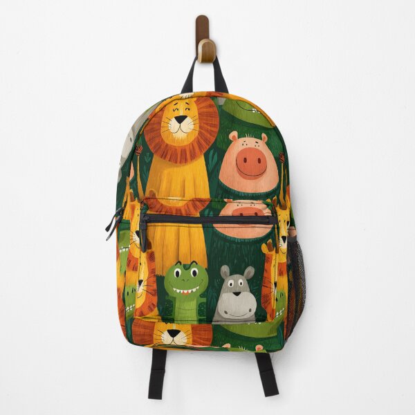 Item preview, Friendly Jungle Crew Painted Animal Portraits designed and sold by Piotrek0001.
